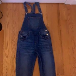 Levi’s Girl's stretch denim overalls